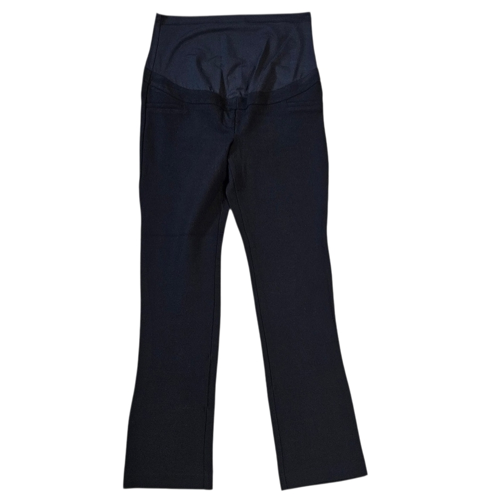 Stork & Babe Maternity Pants Size Large | Black Stretch Work Pants